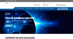 Desktop Screenshot of internetsatelital.cl